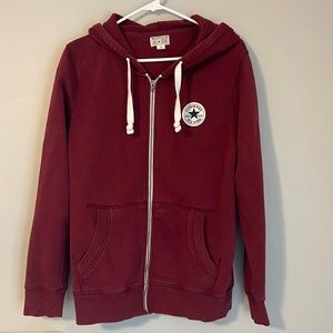 Converse All Star Maroon Jacket.
